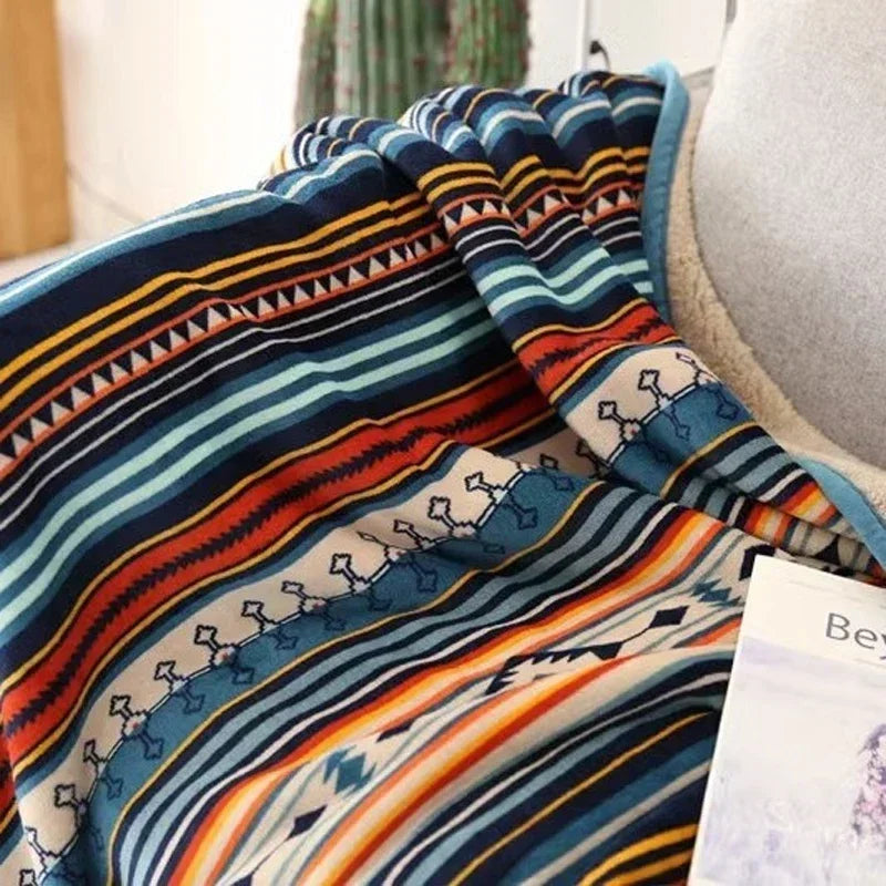 Wanderlust Tribal Blanket - Boho / Ethnic / Tribal