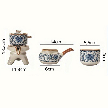 Imperial Peony Tea Set – Traditional Gongfu Cha Set