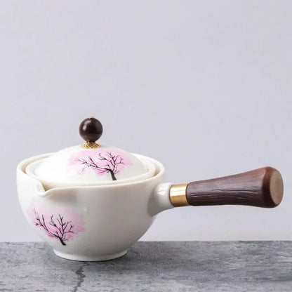 Rotating Infuser Teapot – Cherry Blossom