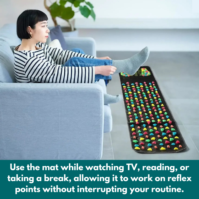 Vital Energy Mat – Acupressure and Foot Reflexology Mat
