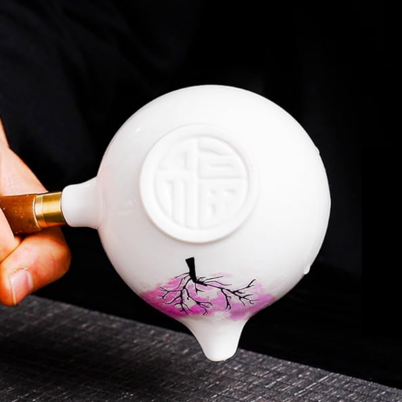 Rotating Infuser Teapot – Cherry Blossom
