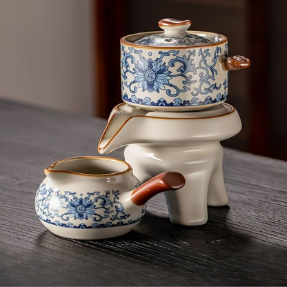 Imperial Peony Tea Set – Traditional Gongfu Cha Set