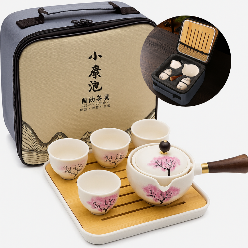 Rotating Infuser Teapot – Cherry Blossom