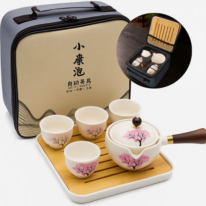 Rotating Infuser Teapot – Cherry Blossom