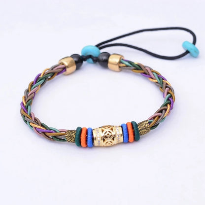 Tibetan 8-Strand Bracelet: Luck, Health, and Prosperity