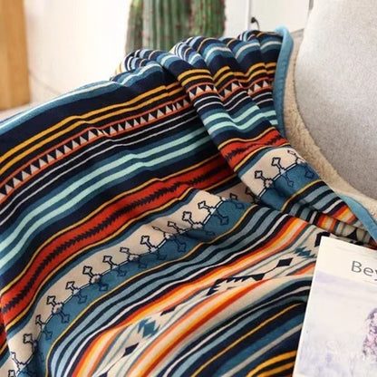 Wanderlust Tribal Blanket - Boho / Ethnic / Tribal