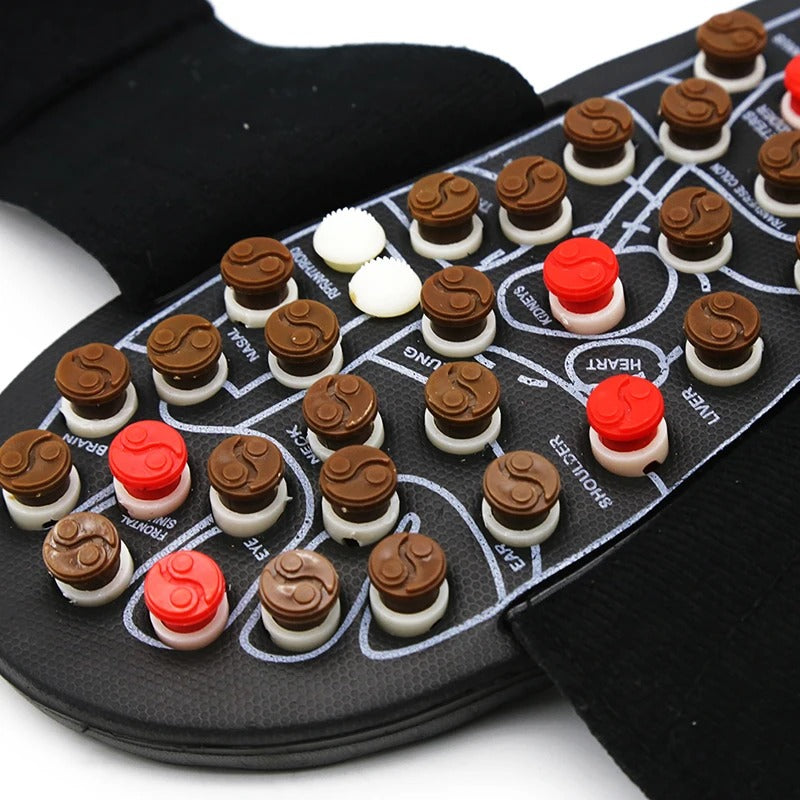 AcuPoint Slippers - Foot Reflexology Acupressure Slipper