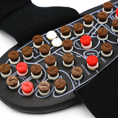 AcuPoint Slippers - Foot Reflexology Acupressure Slipper