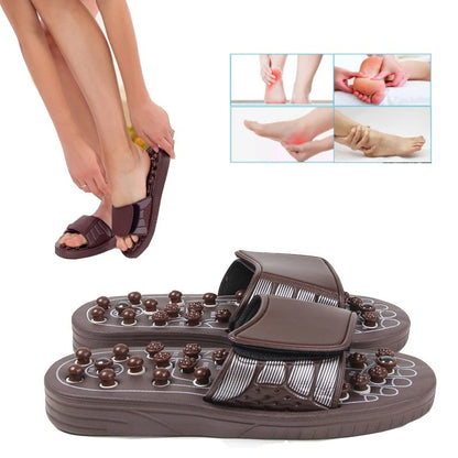 AcuPoint Slippers - Foot Reflexology Acupressure Slipper