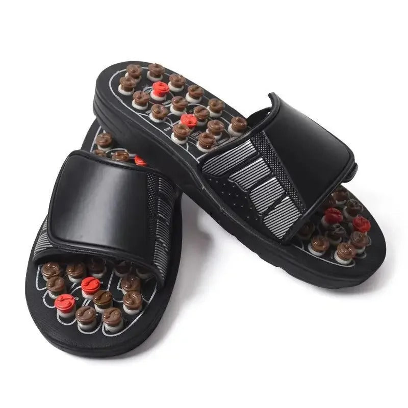 AcuPoint Slippers - Foot Reflexology Acupressure Slipper