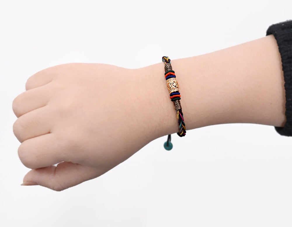 Tibetan 8-Strand Bracelet: Luck, Health, and Prosperity
